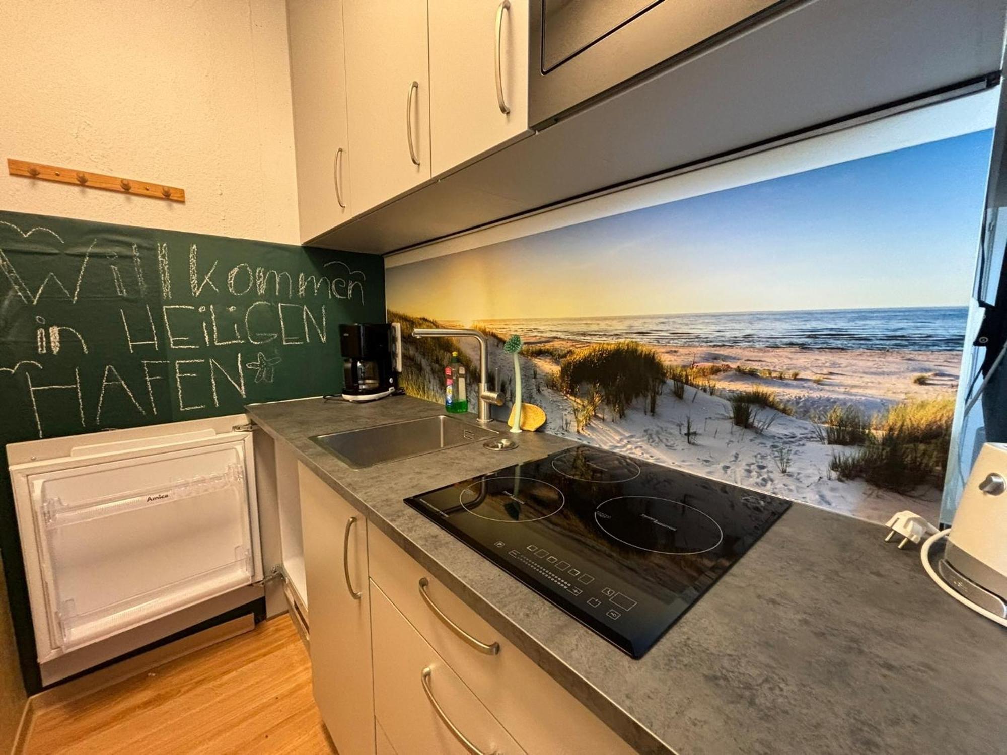 Ferienwohnung Meeresblick Heiligenhafen Exterior foto